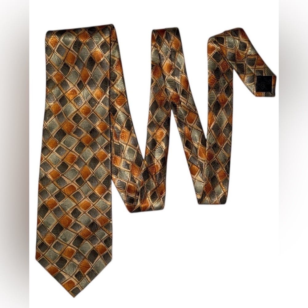 Vintage‎ Jerry Garcia silk necktie Facets II series, Collection Forty‑Two.